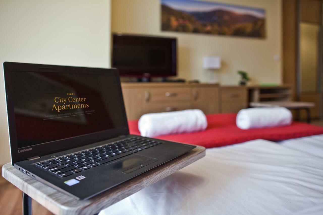 Apartament City Center Business Class Криница-Здруй Екстериор снимка